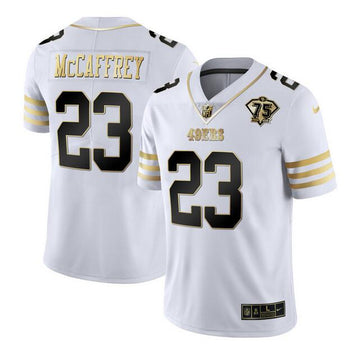 Christian McCaffrey San Francisco 49ers white jersey