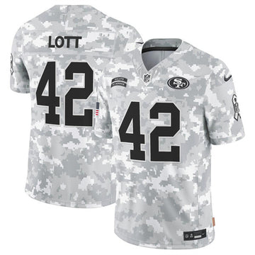 Ronnie Lott San Francisco 49ers camo Salute To Service jersey
