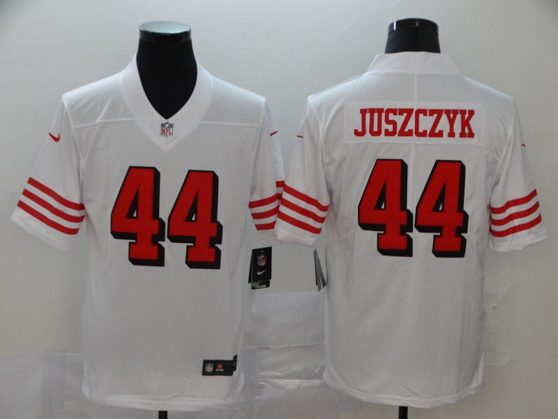 Kyle Juszczyk San Francisco 49ers white jersey