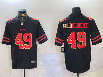 San Francisco 49ers gold jersey