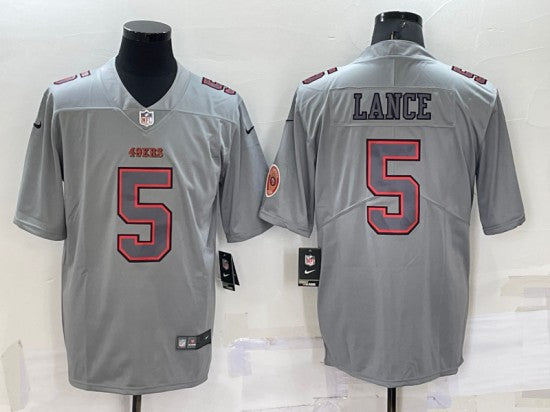 Trey Lance San Francisco 49ers gray Fashion jersey