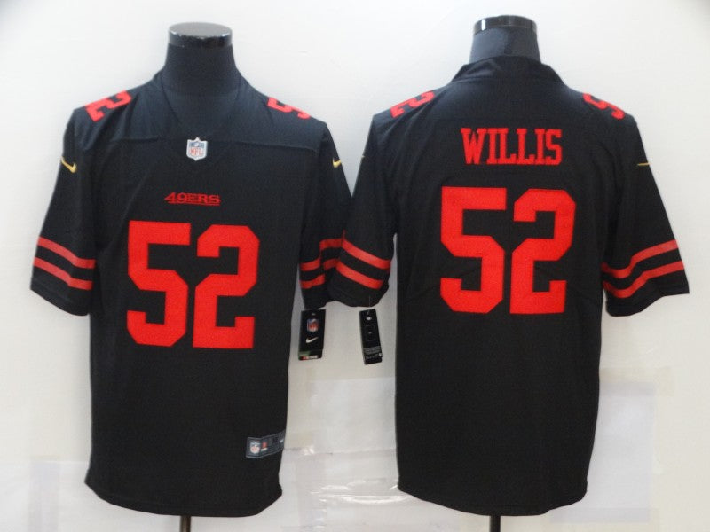 Patrick Willis San Francisco 49ers black jersey