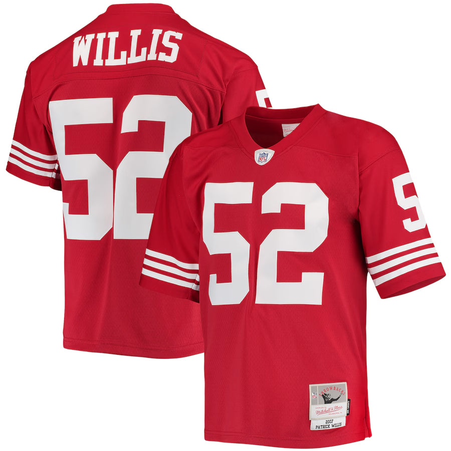 Patrick Willis San Francisco 49ers red jersey