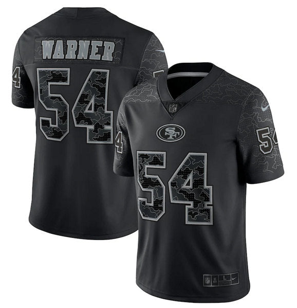 Fred Warner San Francisco 49ers black jersey