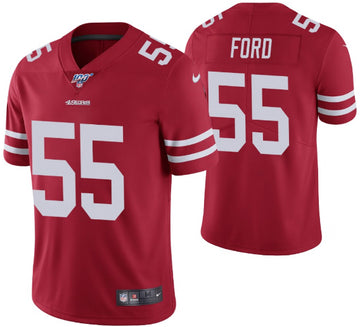 Dee Ford San Francisco 49ers red jersey