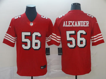 Kwon Alexander San Francisco 49ers red jersey