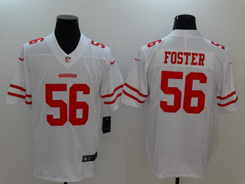 Reuben Foster San Francisco 49ers white jersey