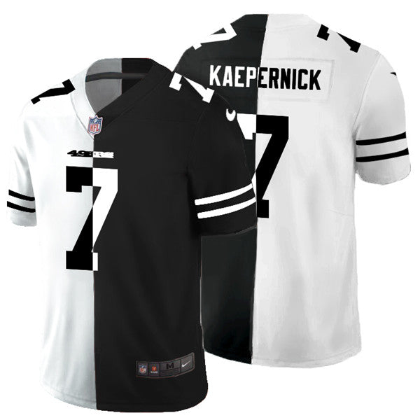 Colin Kaepernick San Francisco 49ers black Split jersey