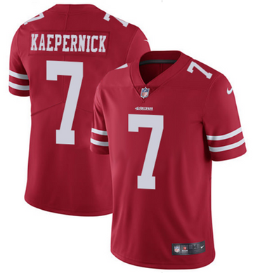 Colin Kaepernick San Francisco 49ers red jersey