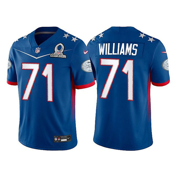 Trent Williams San Francisco 49ers royal jersey