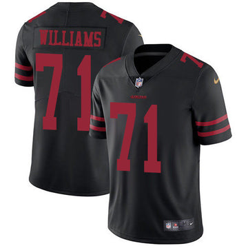 Trent Williams San Francisco 49ers black jersey