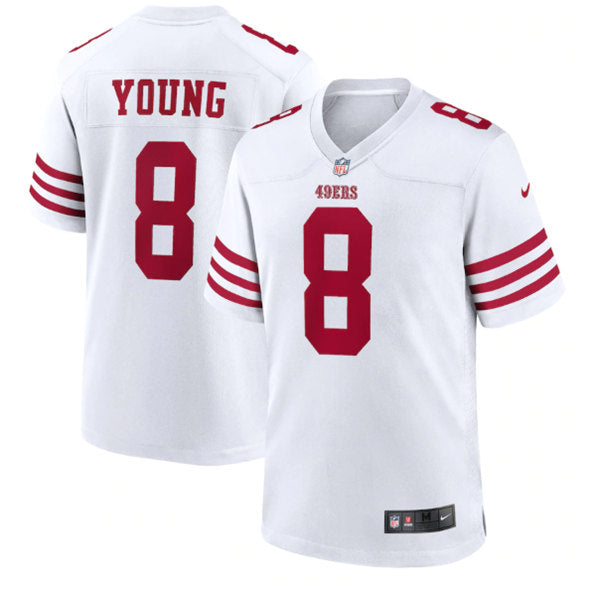 Steve Young San Francisco 49ers white Game jersey