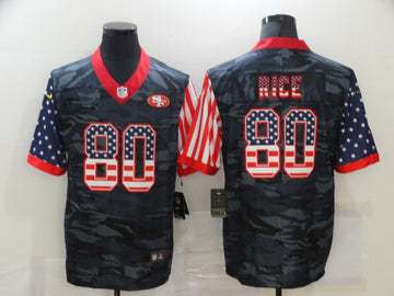 Jerry Rice San Francisco 49ers camo Camo jersey