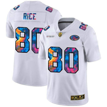 Jerry Rice San Francisco 49ers white jersey