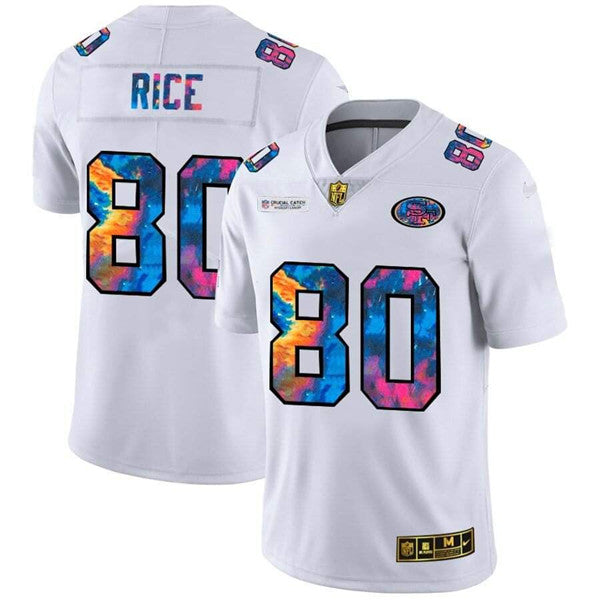 Jerry Rice San Francisco 49ers white jersey