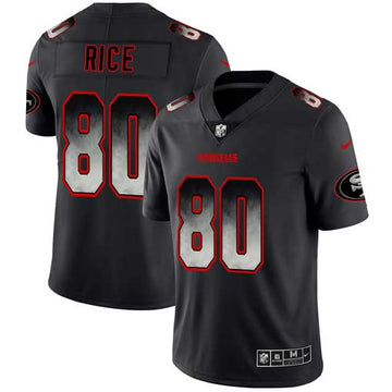 Jerry Rice San Francisco 49ers black Fashion jersey
