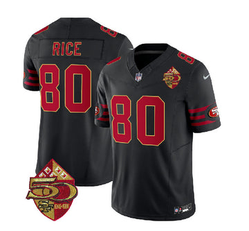 Jerry Rice San Francisco 49ers black FUSE jersey