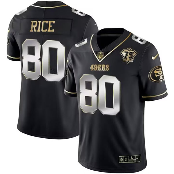 Jerry Rice San Francisco 49ers black jersey