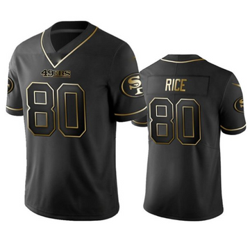 Jerry Rice San Francisco 49ers black jersey