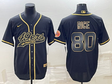 Jerry Rice San Francisco 49ers black jersey