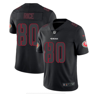 Jerry Rice San Francisco 49ers black jersey