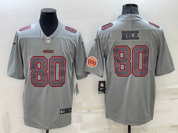 Jerry Rice San Francisco 49ers gray Fashion jersey