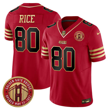 Jerry Rice San Francisco 49ers red FUSE jersey
