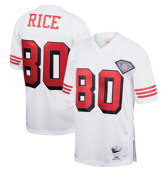 Jerry Rice San Francisco 49ers white jersey