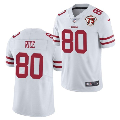 Jerry Rice San Francisco 49ers white jersey