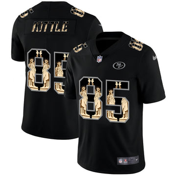 George Kittle San Francisco 49ers black jersey