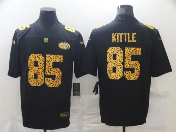 George Kittle San Francisco 49ers black Fashion jersey