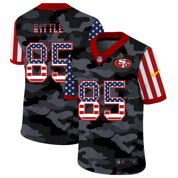 George Kittle San Francisco 49ers camo Camo jersey