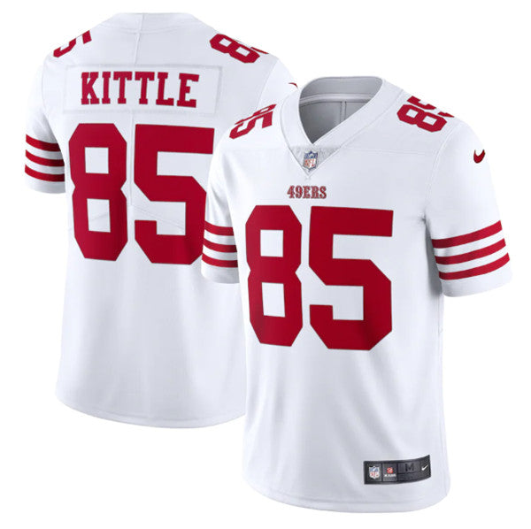 George Kittle San Francisco 49ers white jersey