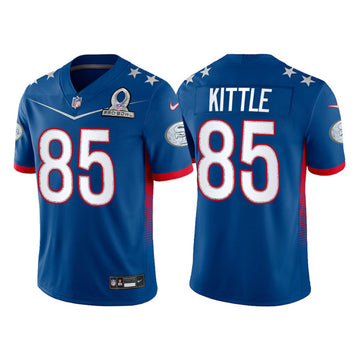 George Kittle San Francisco 49ers royal jersey
