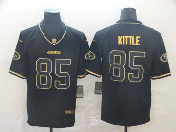 George Kittle San Francisco 49ers black jersey