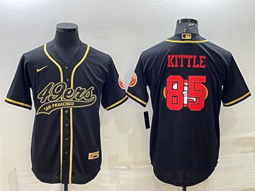 George Kittle San Francisco 49ers black jersey