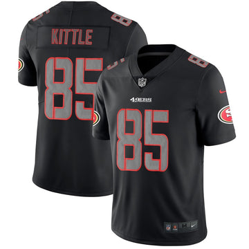George Kittle San Francisco 49ers black jersey
