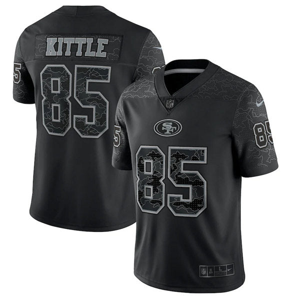 George Kittle San Francisco 49ers black jersey