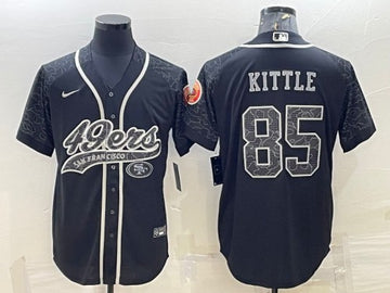 George Kittle San Francisco 49ers black jersey