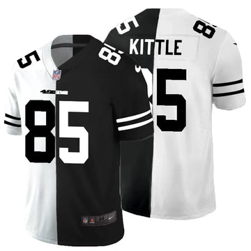 George Kittle San Francisco 49ers black Split jersey