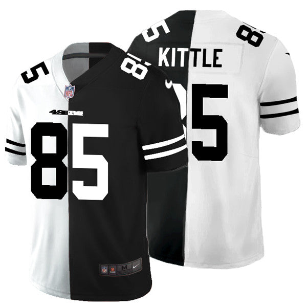 George Kittle San Francisco 49ers black Split jersey
