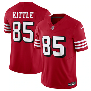 George Kittle New San Francisco 49ers red FUSE jersey