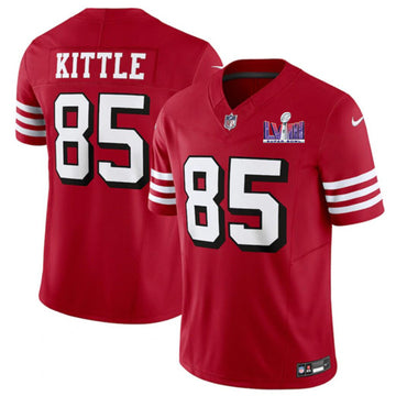 George Kittle New San Francisco 49ers red FUSE jersey