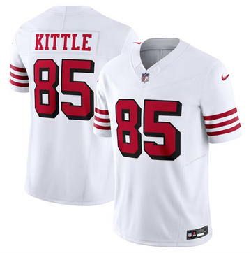 George Kittle New San Francisco 49ers white FUSE jersey