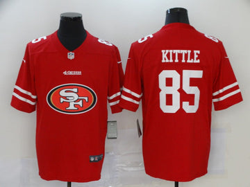 George Kittle San Francisco 49ers red jersey