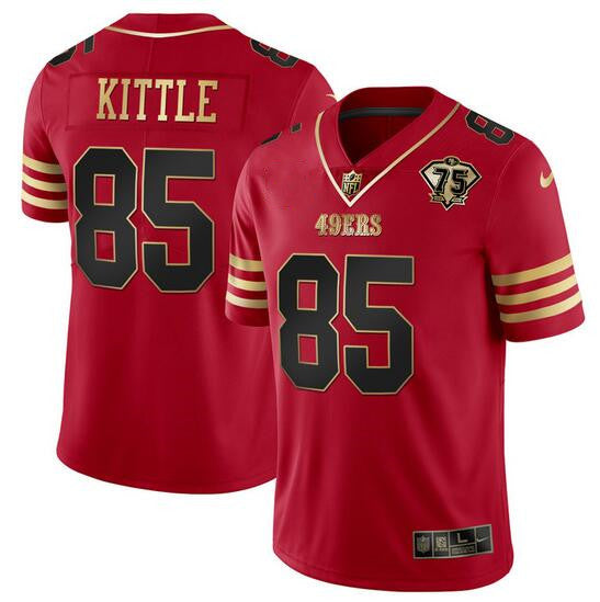 George Kittle San Francisco 49ers red jersey