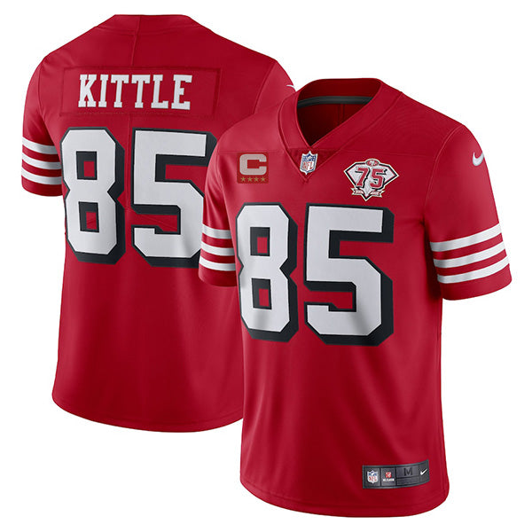 George Kittle San Francisco 49ers red jersey