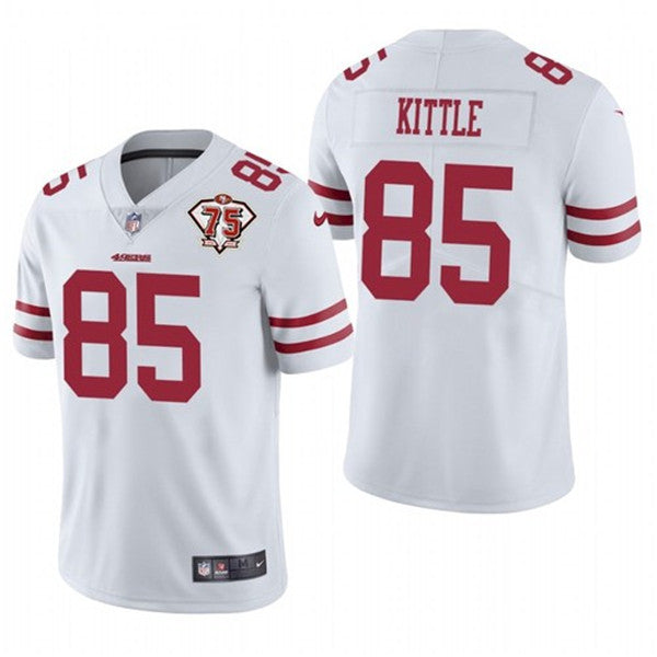George Kittle San Francisco 49ers white jersey