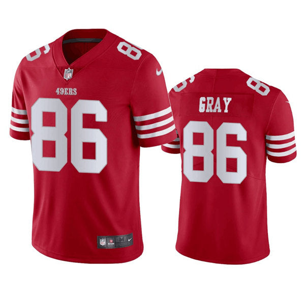 Danny Gray San Francisco 49ers red jersey