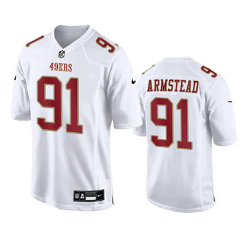 Arik Armstead San Francisco 49ers white Game jersey
